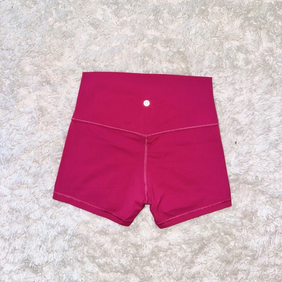 Washed Mauve Align High-Rise Short 4” - Picture 1 of 7